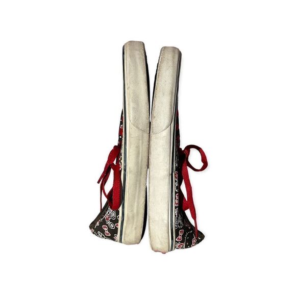 Vans Off The Wall Hello Kitty Red Black White Low Special Collaboration Size 7 - Picture 7 of 12